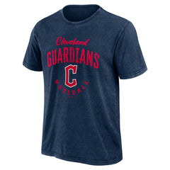 Cleveland Guardians Darius Rucker Collection Cooperstown Collection Washed T-Shirt Navy