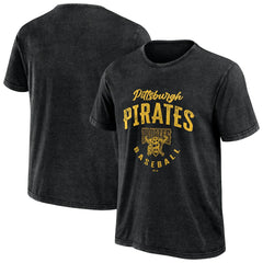 Pittsburgh Pirates Darius Rucker Collection Cooperstown Collection Washed T-Shirt Black