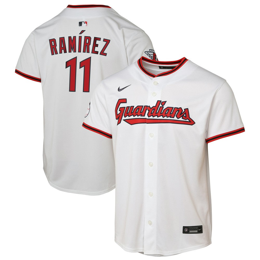 Jos¨¦ Ram¨ªrez Cleveland Guardians Youth Home Limited Player Jersey - White