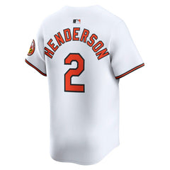 Gunnar Henderson Baltimore Orioles Limited Player Jersey - White