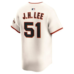 Jung Hoo Lee San Francisco Giants Home Limited Player Jersey - Cream