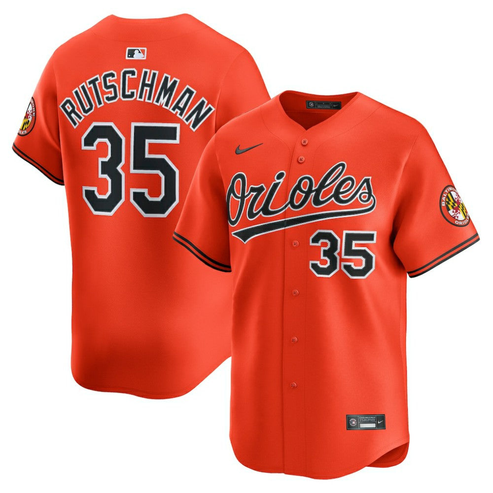 Adley Rutschman Baltimore Orioles 2nd Alternate Limited Player Jersey - Orange
