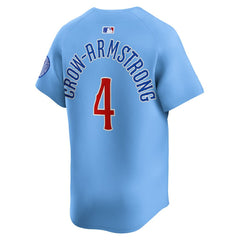 Pete Crow-Armstrong Chicago Cubs Alternate Limited Player Jersey - Light Blue