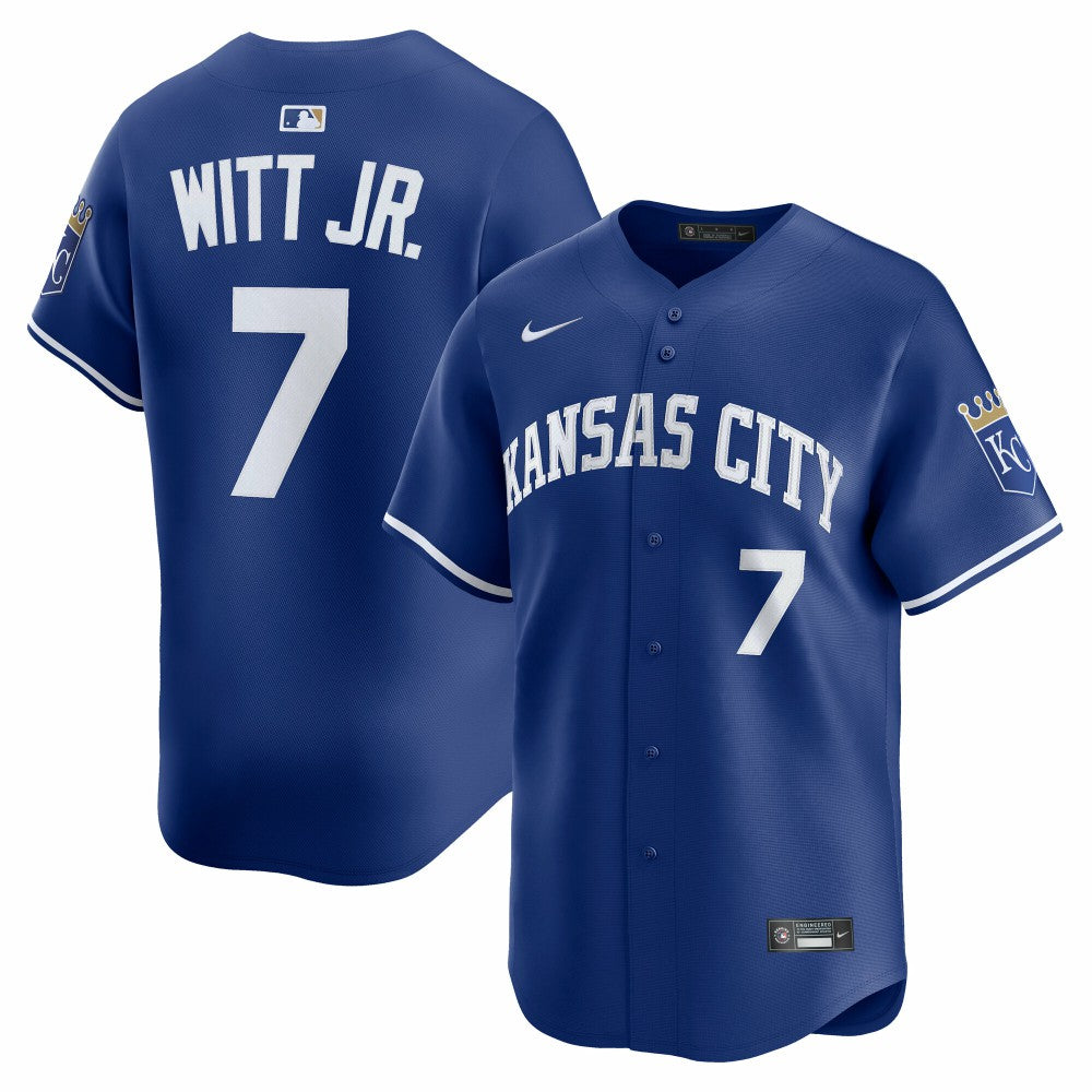 Bobby Witt Jr. Kansas City Royals Alternate 2 Limited Player Jersey Royal | Nike