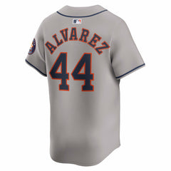 Yordan Alvarez Houston Astros Road Limited Player Jersey - Gray