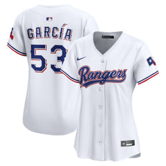 Adolis Garcia Texas Rangers Women's Home Limited Jersey - White