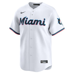 Miami Marlins Home Limited Jersey - White