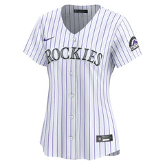 Colorado Rockies Women's Home Limited Jersey White | Nike