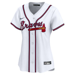 Atlanta Braves Home Women's Limited Jersey - White