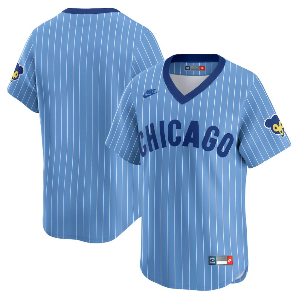 Chicago Cubs Cooperstown Collection Limited Jersey - Light Blue