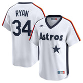 Nolan Ryan Houston Astros Throwback Cooperstown Collection Limited Jersey - White
