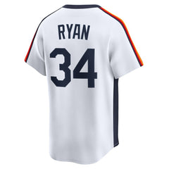 Nolan Ryan Houston Astros Throwback Cooperstown Collection Limited Jersey - White