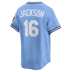 Bo Jackson Kansas City Royals Throwback Cooperstown Collection Limited Jersey - Light Blue