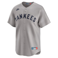Babe Ruth New York Yankees Throwback Cooperstown Collection Limited Jersey Gray | Nike