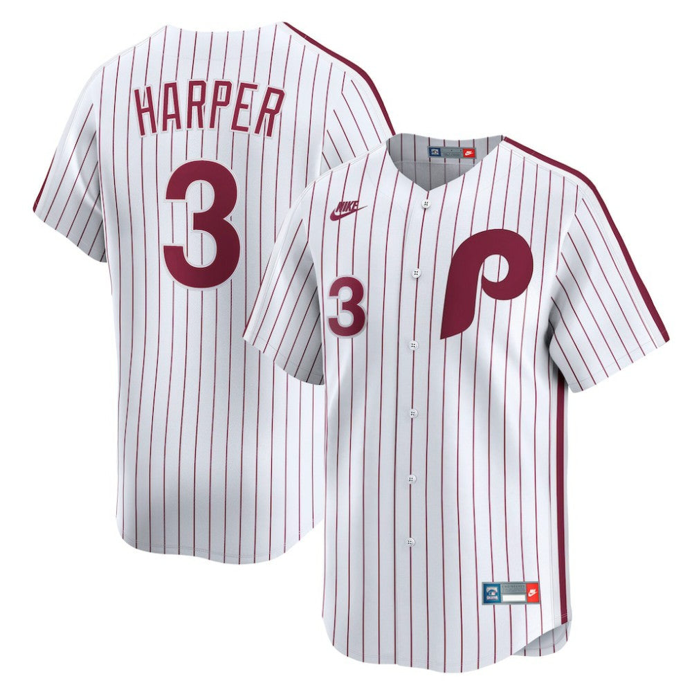 Bryce Harper Philadelphia Phillies Cooperstown Collection Limited Jersey White | Nike