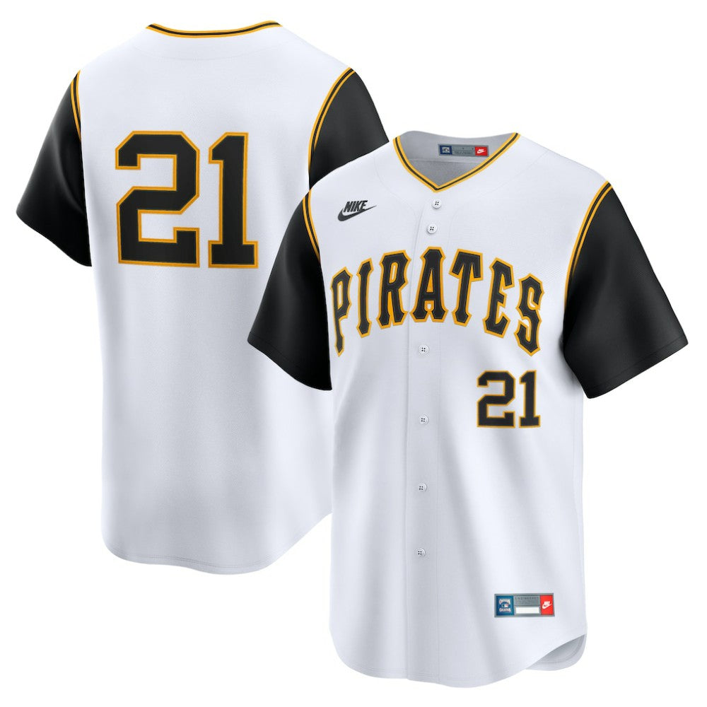 Roberto Clemente Pittsburgh Pirates Cooperstown Collection Limited Jersey - White