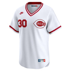 Ken Griffey Cincinnati Reds Throwback Cooperstown Collection Limited Jersey - White