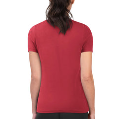 Cincinnati Reds G-III 4Her by Carl Banks Women's Super-Slim Fit Lightweight Flowers Graphic T-Shirt Red
