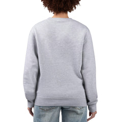 New York Mets G-III 4Her by Carl Banks Women's Flowers Graphic Pullover Sweatshirt Heather Gray
