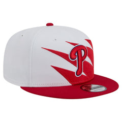 Philadelphia Phillies Jagged 9FIFTY Snapback Hat Red/White | New Era