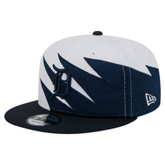 Detroit Tigers Jagged 9FIFTY Snapback Hat Navy/White | New Era