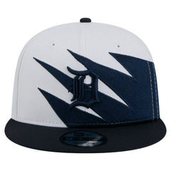 Detroit Tigers Jagged 9FIFTY Snapback Hat Navy/White | New Era