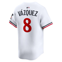 Christian V¨¢zquez Minnesota Twins Home Limited Jersey - White