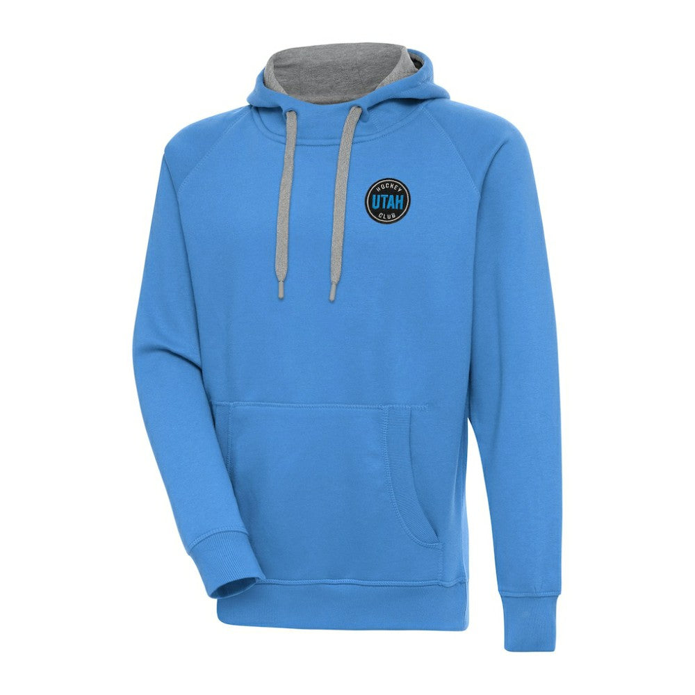 Utah Mammoth Antigua Victory Pullover Hoodie Powder Blue