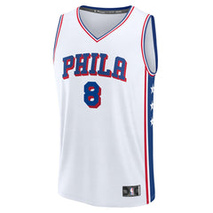 Paul George Philadelphia 76ers Youth Fast Break Replica Player Jersey - Association Edition - White