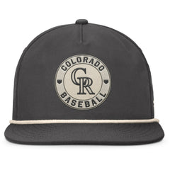 Colorado Rockies Closer Adjustable Hat Charcoal