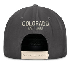 Colorado Rockies Closer Adjustable Hat Charcoal