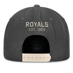 Kansas City Royals Closer Adjustable Hat Charcoal