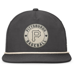 Pittsburgh Pirates Closer Adjustable Hat Charcoal