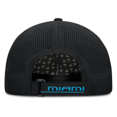 Miami Marlins Level Up Driver Adjustable Hat Black