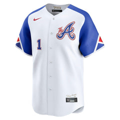 Ozzie Albies Atlanta Braves City Connect Limited Jersey - White