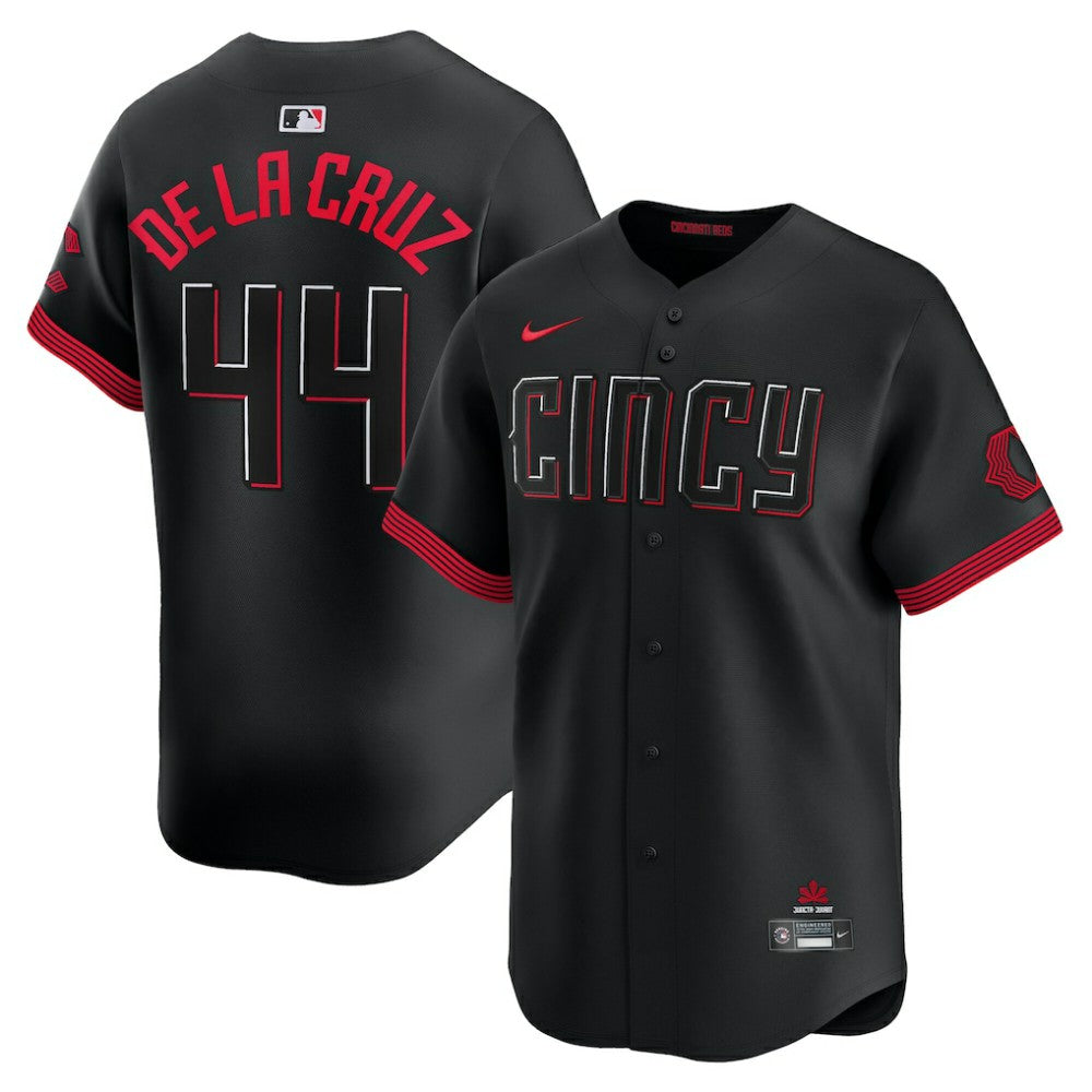 Elly De La Cruz Cincinnati Reds City Connect Limited Jersey - Black