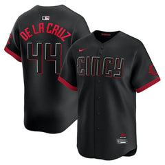 Elly De La Cruz Cincinnati Reds City Connect Limited Jersey - Black