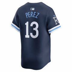 Salvador Perez Kansas City Royals City Connect Limited Jersey - Navy