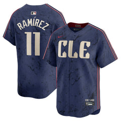 Jos¨¦ Ram¨ªrez Cleveland Guardians City Connect Limited Player Jersey - Navy