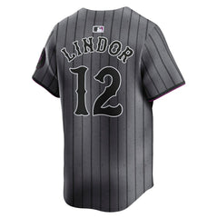 Francisco Lindor New York Mets City Connect Limited Jersey - Gray