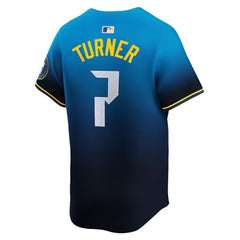 Trea Turner Philadelphia Phillies City Connect Limited Jersey - Blue