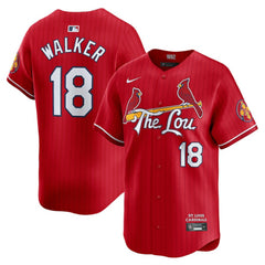Jordan Walker St. Louis Cardinals City Connect Limited Jersey Red | Nike