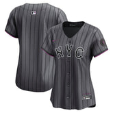 New York Mets Women's City Connect Limited Jersey - Gray