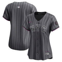 New York Mets Women's City Connect Limited Jersey Gray | Nike