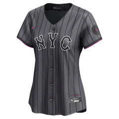 New York Mets Women's City Connect Limited Jersey - Gray