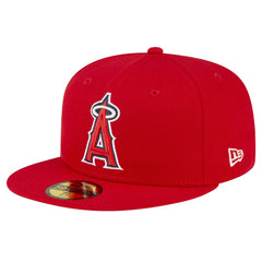Los Angeles Angels Game Authentic Collection On Field 59FIFTY Fitted Hat Red | New Era