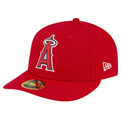 Los Angeles Angels Game Authentic Collection On-Field Low Profile 59FIFTY Fitted Hat Red | New Era