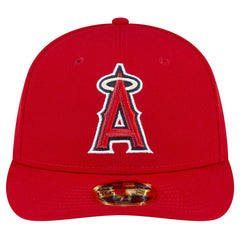 Los Angeles Angels Game Authentic Collection On-Field Low Profile 59FIFTY Fitted Hat Red | New Era
