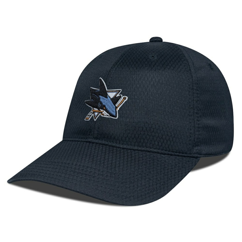 San Jose Sharks Levelwear Matrix Adjustable Hat Black