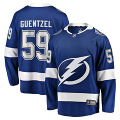 Jake Guentzel Tampa Bay Lightning Fanatics Home Premier Breakaway Player Jersey Blue